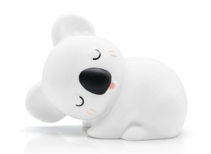 Lampka nocna dotykowa KOALA BIAŁY na baterie | Dhink