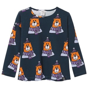 Longsleeve NAVY BLUE TEDDY BEAR