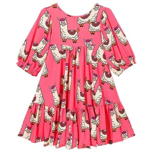 Sukienka New Hippie Dress PINK LAMA