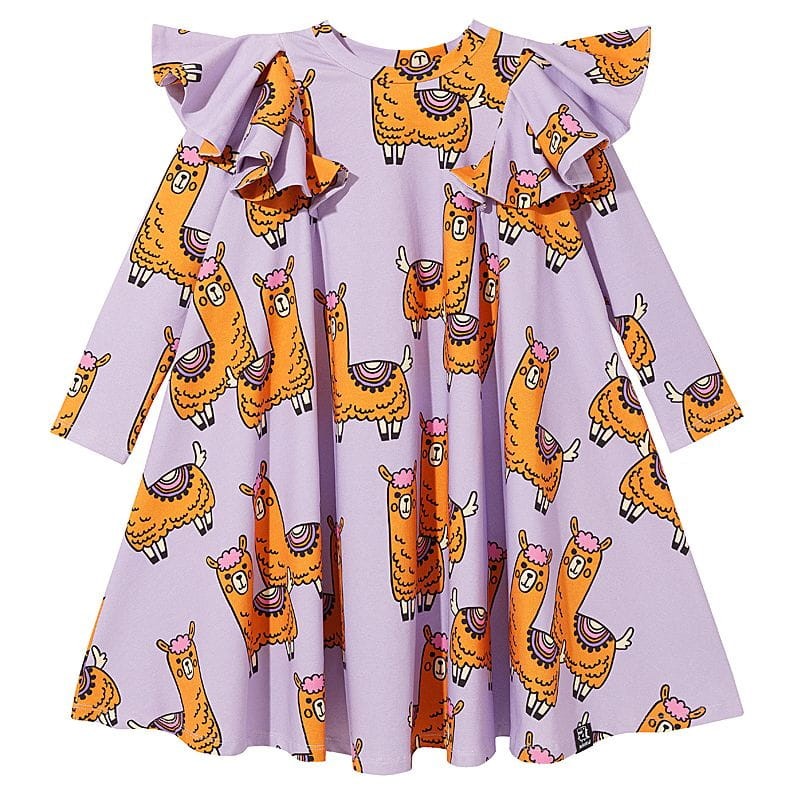 kukukid-pom pom dress violet lama-polkabubu.jpg