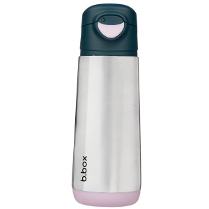 Stalowy bidon termiczny z ustnikiem sportowym 500 ml INDIGO ROSE | b.box