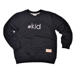 Bluza Sweatshirt BLACK dziecięca #kid | TUSS family