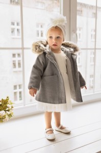 Płaszcz SNOW grey GIRLS