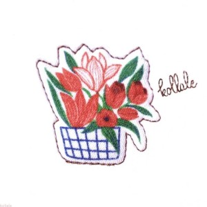 Spinka journey BAWEŁNIANE TULIPANY baby
