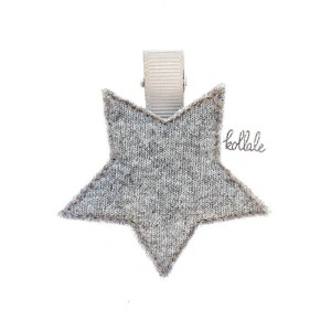 Spinka winter stars BAWEŁNIANA GWIAZDA CIEMNO-SZARA standard