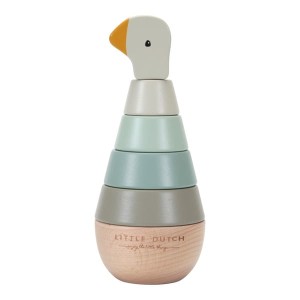 Little Dutch 12 m+ Drewniana piramida gąska LD7073