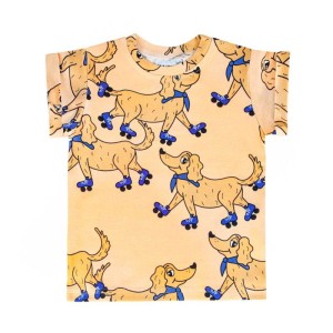 T-Shirt WROTKI ŻÓŁTE - ROLLER YELLOW T-SHIRT