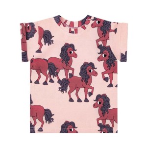 T-Shirt KONIK BRĄZ - HORSIE BROWN / T-SHIRT