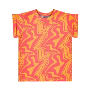 T-Shirt MAZY POMARAŃCZOWE - PAINT ORANGE / T-SHIRT