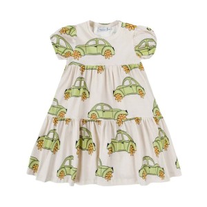 Sukienka bufiasta GARBUS JASNY - BEETLE LIGHT / PUFF DRESS