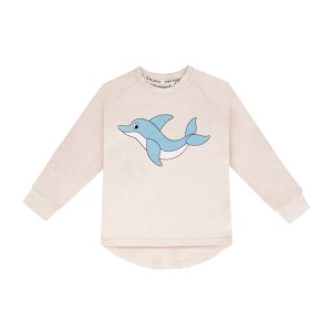 Longsleeve gładki DELFIN BASIC - DOLPHIN / SINGLE LONGSLEEVE