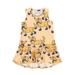 Sukienka WROTKI ŻÓŁTE - ROLLER YELLOW / SUMMER DRESS