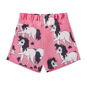 Szorty Paperbag KONIK RÓŻ - HORSIE PINK / PAPERBAG SHORTS