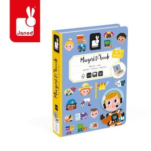 Magnetyczna układanka Zawody Magnetibook 3 lata+ Janod J02597