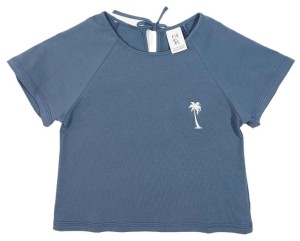 Koszulka 016-23 T-SHIRT NAVY / PALM - GOTS