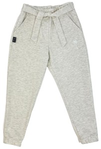 Spodnie 031-23 TROUSERS WH BOW / MELANGE - PALM