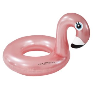 The Swim Essentials 6 lat+ Koło do pływania Rose Gold Flamingo 95 cm 2020SE483