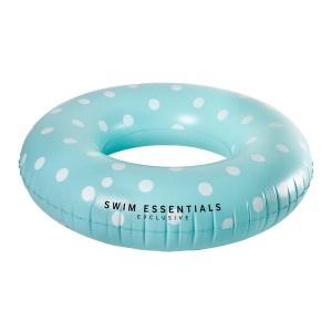 The Swim Essentials 6 lat+ Koło do pływania Blue with White Dots 90 cm 2020SE40