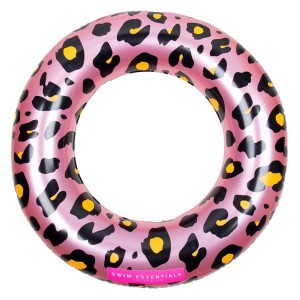 The Swim Essentials 6 lat+ Koło do pływania Panterka Róż 90cm 2020SE38