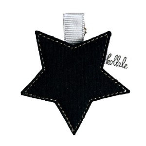Spinka winter stars BAWEŁNIANA GWIAZDA CZARNA standard