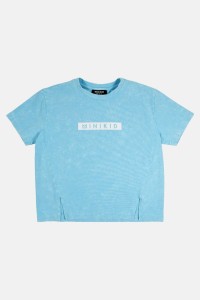 Koszulka BLUE SKY ASYMMETRIC TSHIRT