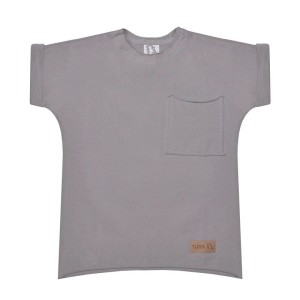 T-Shirt GREY pocket (mama&dziecko)