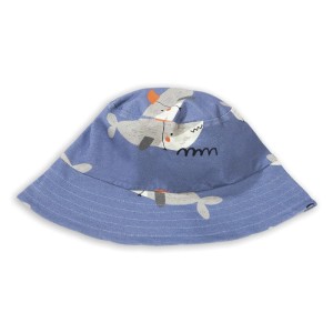 Kapelusz WHALE-SHARK ON TEMPEST BLUE BUCKET HAT