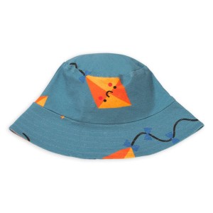 Kapelusz KITE ON TURQUOISE BUCKET HAT