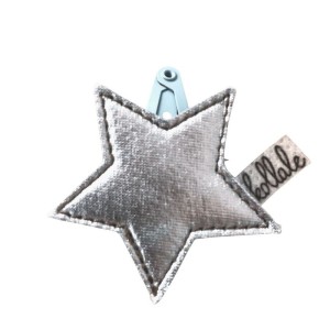 Spinka winter stars GWIAZDKA SREBRNA baby