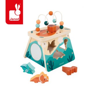 Wielofunkcyjny wulkan edukacyjny Dinozaury 12 m+ Janod J05827