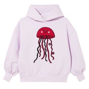 Bluza Oversized Hoodie VIOLET jellyfish