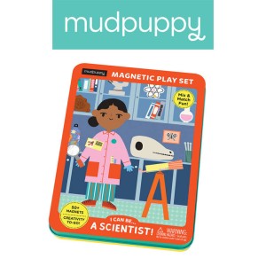 Mudpuppy 4 lata+ Magnetyczne postacie Mogę zostać... naukowcem!