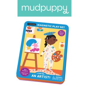 Mudpuppy 4 lata+ Magnetyczne postacie Mogę zostać... artystką!
