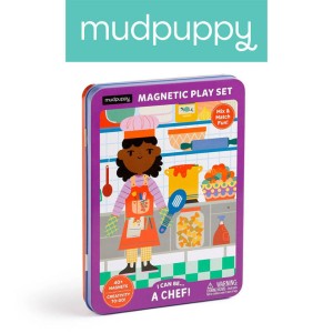 Mudpuppy 4 lata+ Magnetyczne postacie Mogę zostać... szefową kuchni!