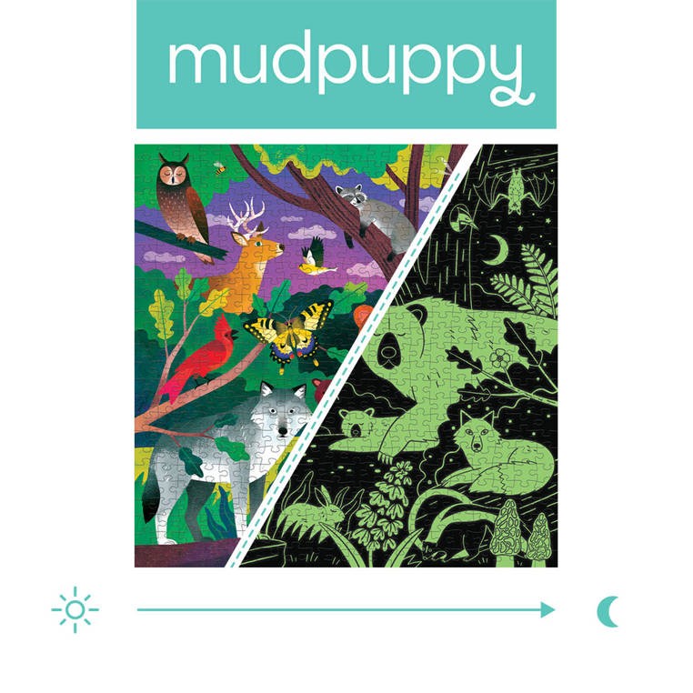 Mudpuppy-Puzzle-rodzinne-swiecace-w-ciemnosci-Las-polkabubu-1.jpg