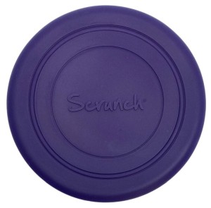 Scrunch 3 lata+ Składany Silikonowy Dysk PURPUROWY