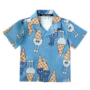 Koszula LODY NIEBIESKIE - ICE CREAM BLUE / SHIRT