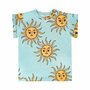 T-Shirt SŁOŃCE NIEBIESKIE - SUN BLUE / T-SHIRT