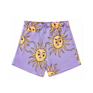 Szorty Paperbag SŁOŃCE FIOLET - SUN PURPLE / PAPERBAG SHORTS