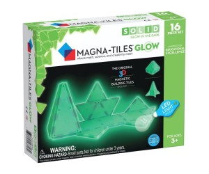 MAGNA-TILES 3 lata+ Klocki Magnetyczne Glow 16 el. Magna-Tiles®