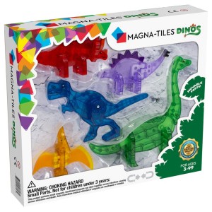 MAGNA-TILES 3 lata+ Klocki Magnetyczne Zestaw Dino 5 el. Magna-Tiles®