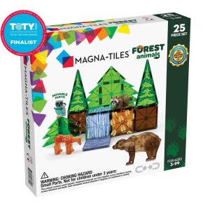 MAGNA-TILES 3 lata+ Klocki Magnetyczne Forest Animals 25 el. Magna-Tiles®