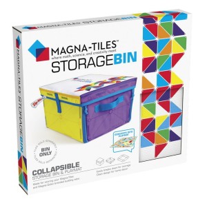 MAGNA-TILES 3 lata+ Skrzynia na klocki - Mata interaktywna 2w1 Magna-Tiles®