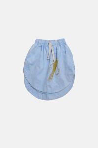 Spódniczka 400 SKIRT BLUE JOURNEY light blue