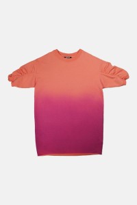Sukienka SUNSET TSHIRT DRESS PINCHED