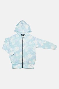 Bluza na zamek z kapturem BOTANICAL BIG HOODIE