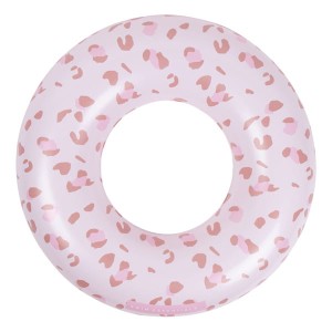 The Swim Essentials 6 lat+ Koło do pływania 90 cm Old Pink Leopard 2022SE174
