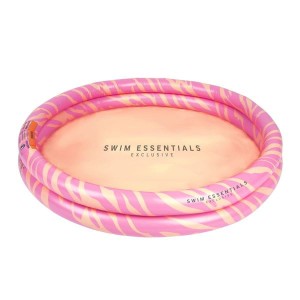 The Swim Essentials 12 m+ Basen kąpielowy Pastelowa Zebra 100cm 2020SE132