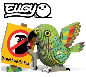 Eko Układanka 3D Papuga Kea 6 lat+ Eugy EG_047