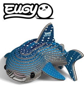 Eko Układanka 3D Rekin Wielorybi 6 lat+ Eugy EG_049